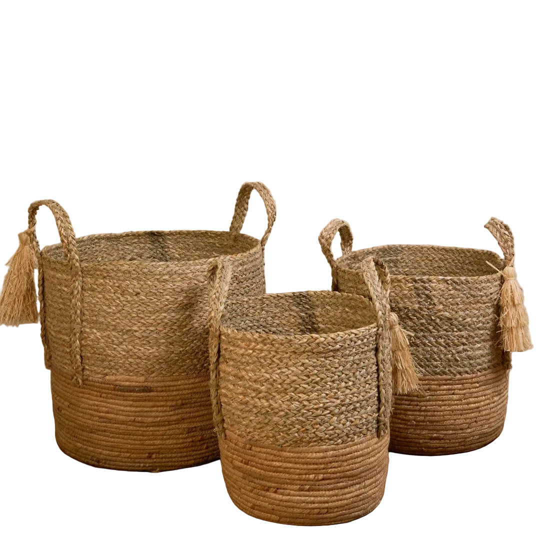 tassel basket
