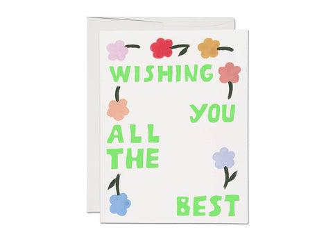 wishing you all the best card