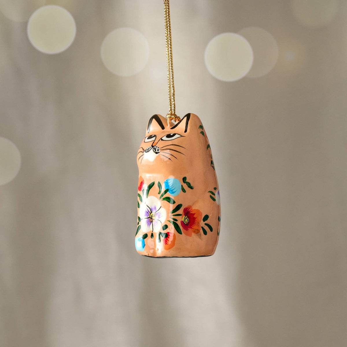 parisi paper machete cat ornament