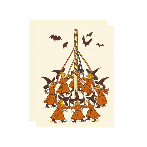 the witch's party card