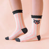 spooky kitty crew socks