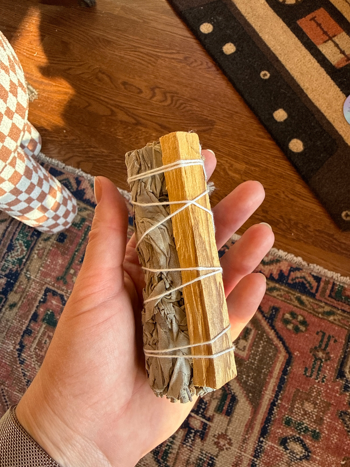 palo santo with white sage bundles