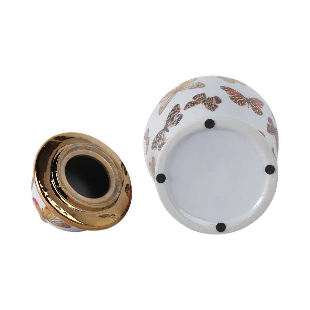 butterfly temple {medium} jar/vase