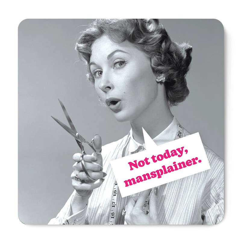 mansplainer magnet