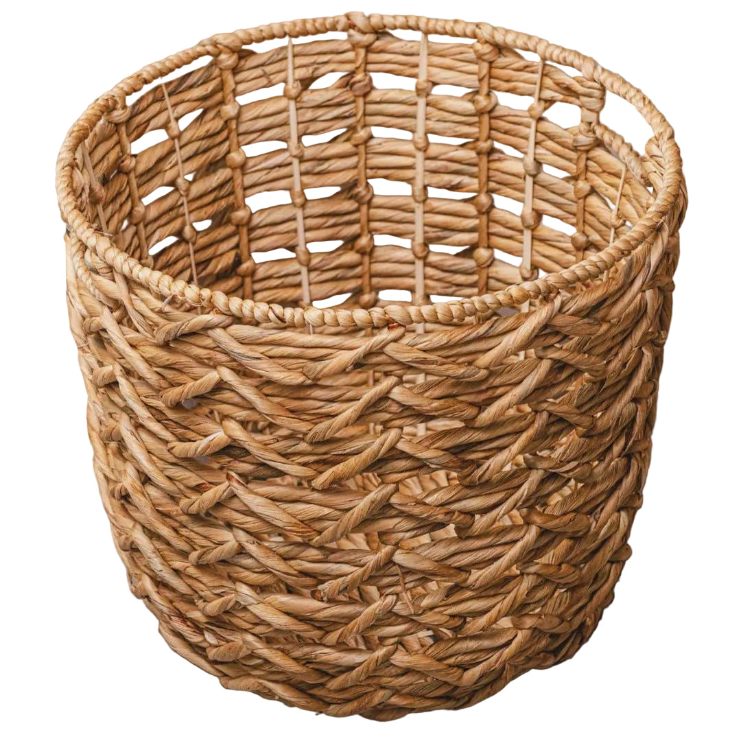 water hyacinth storage basket