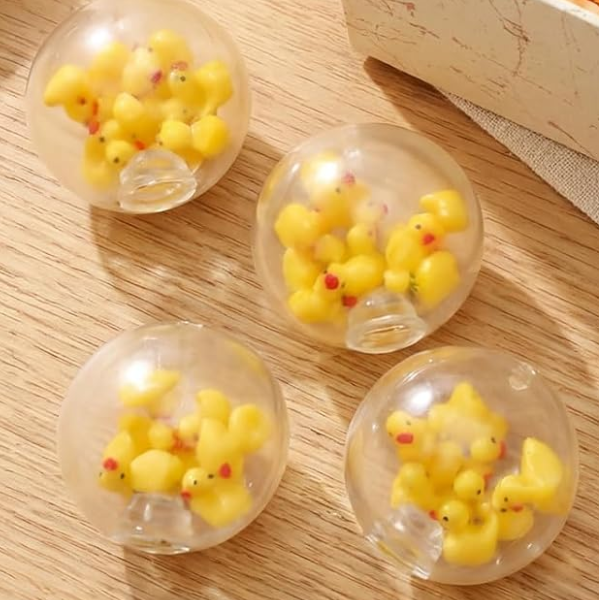 duck filled squishy stress balls