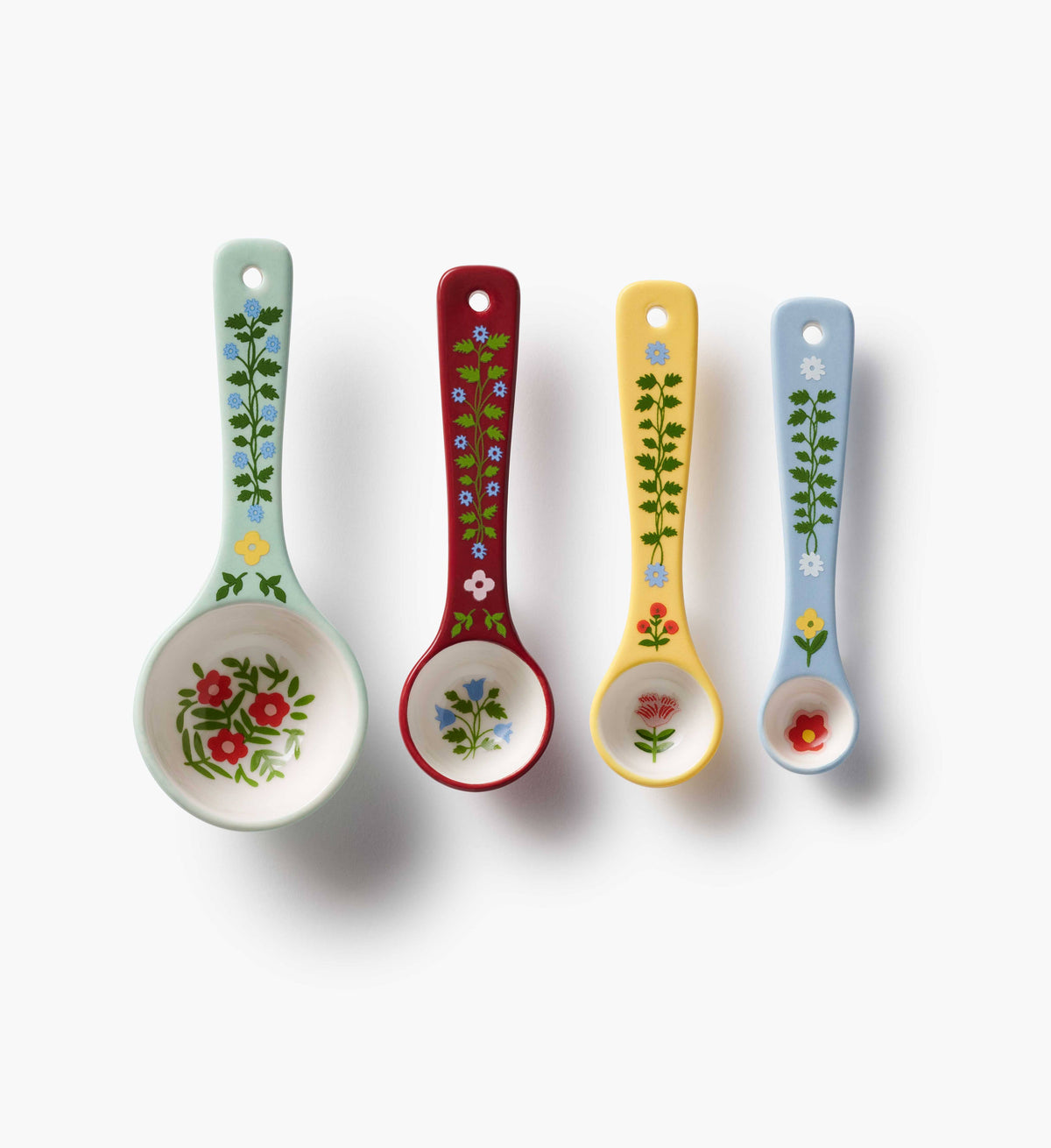 home sweet home porcelain measuring spoons