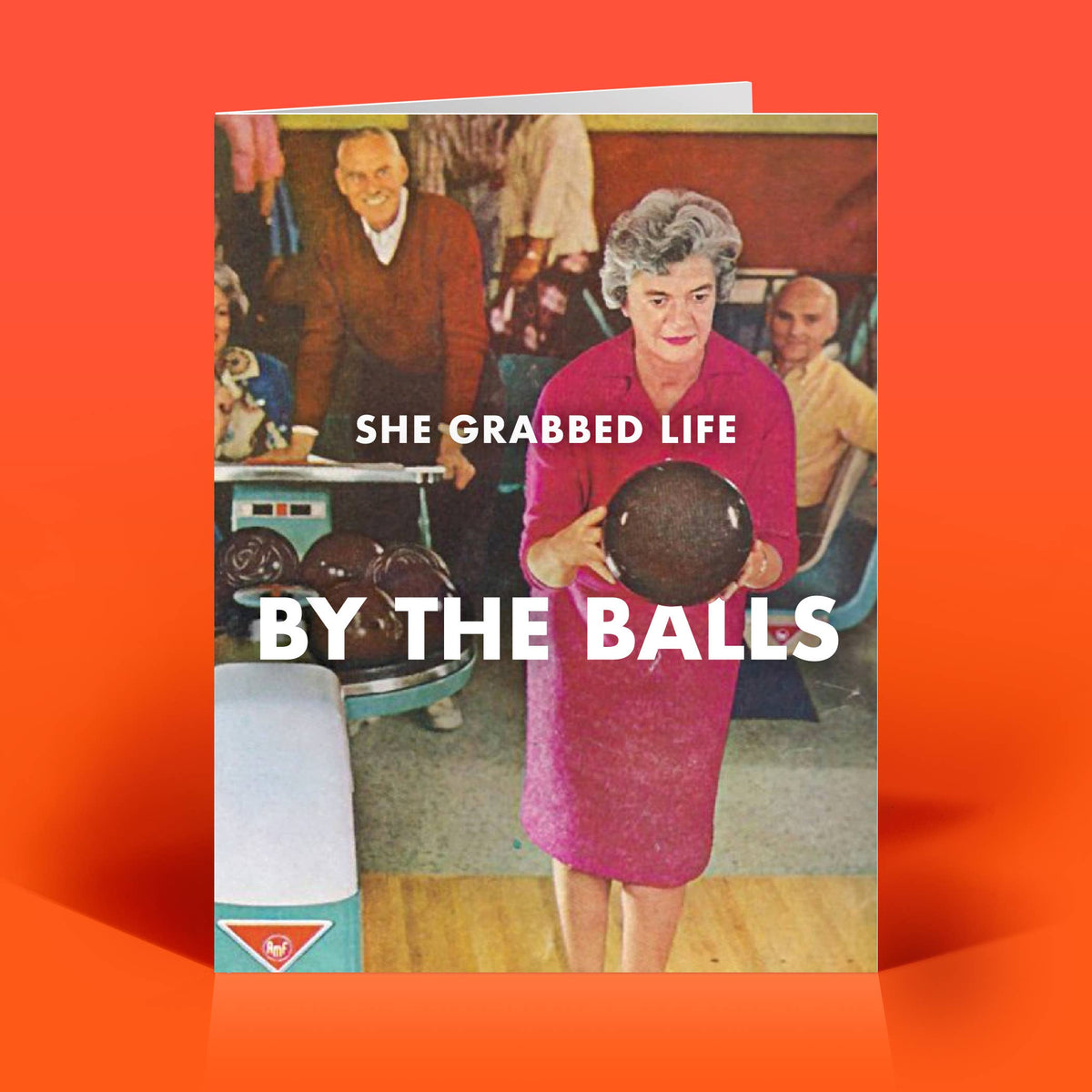 by the balls card