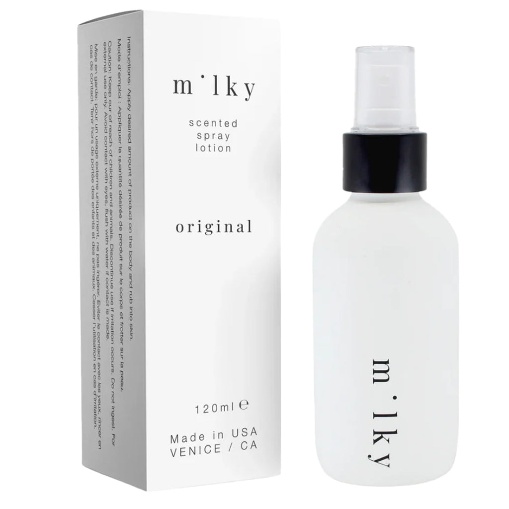 milky {by riddle} scented spray lotion