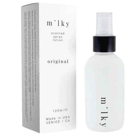 milky {by riddle} scented spray lotion