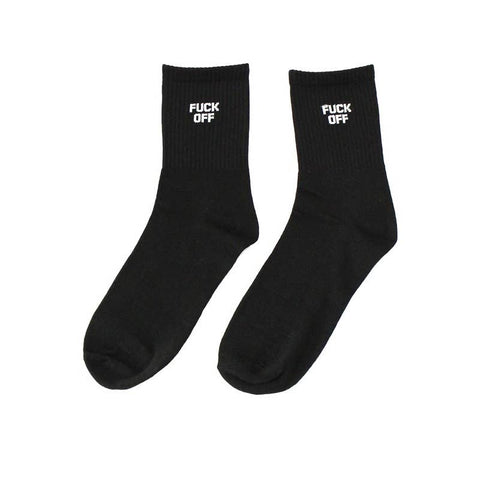 fuck off crew socks