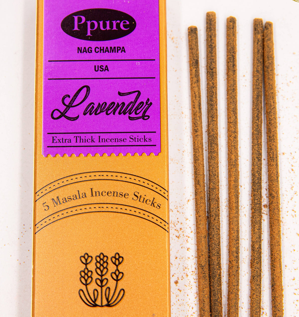 lavender incense stick 5-pack