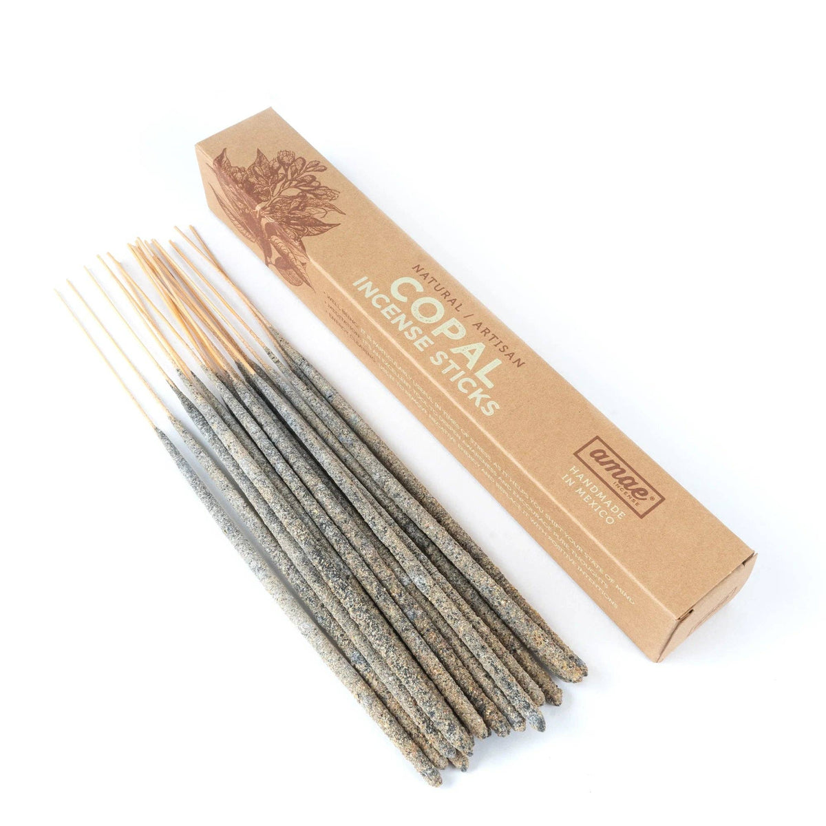 mayan copal incense box set of 80