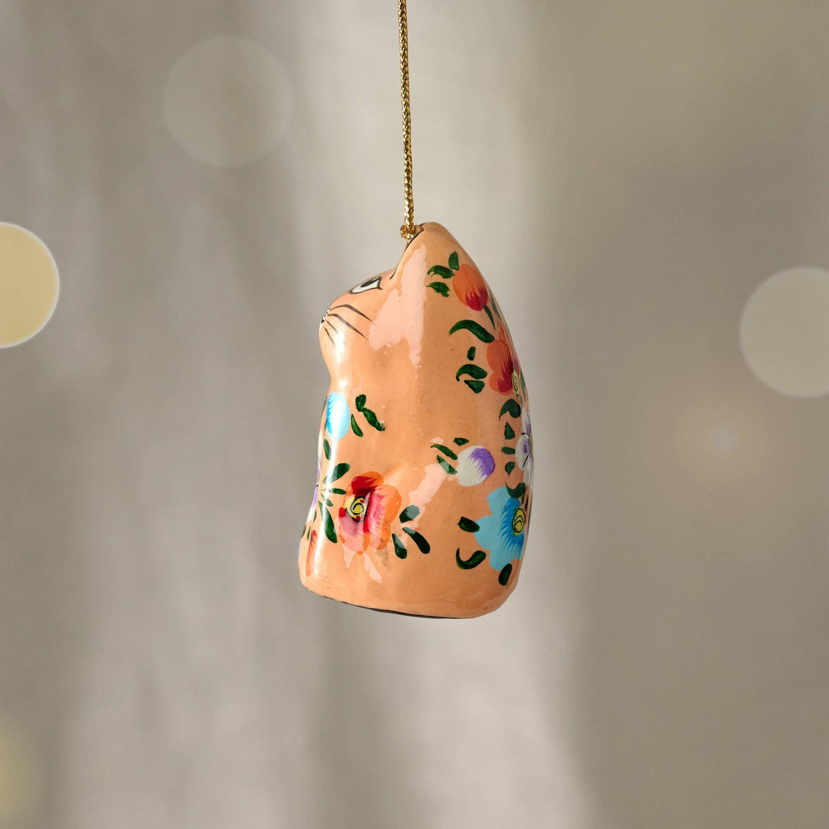 parisi paper machete cat ornament
