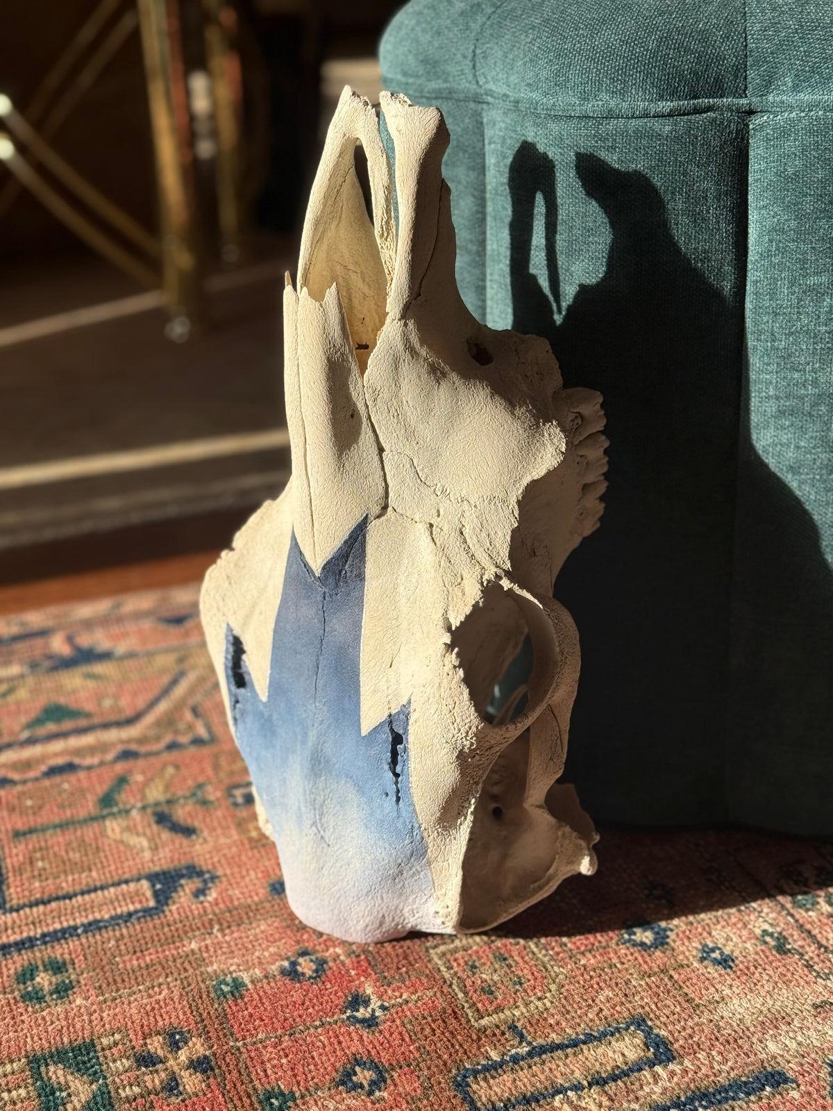 custom cow skull