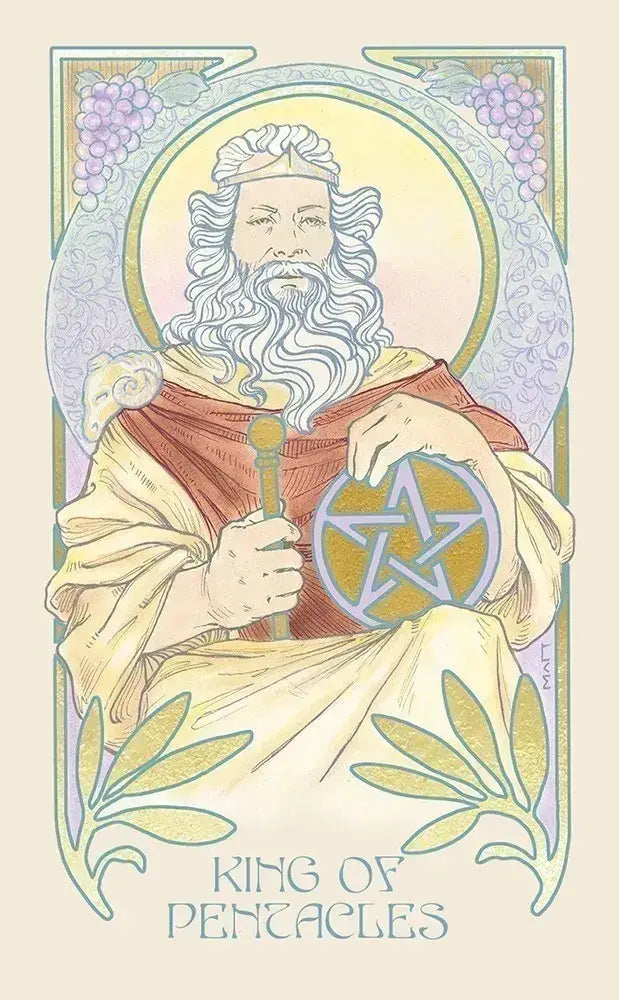 ethereal visions: illuminated tarot deck