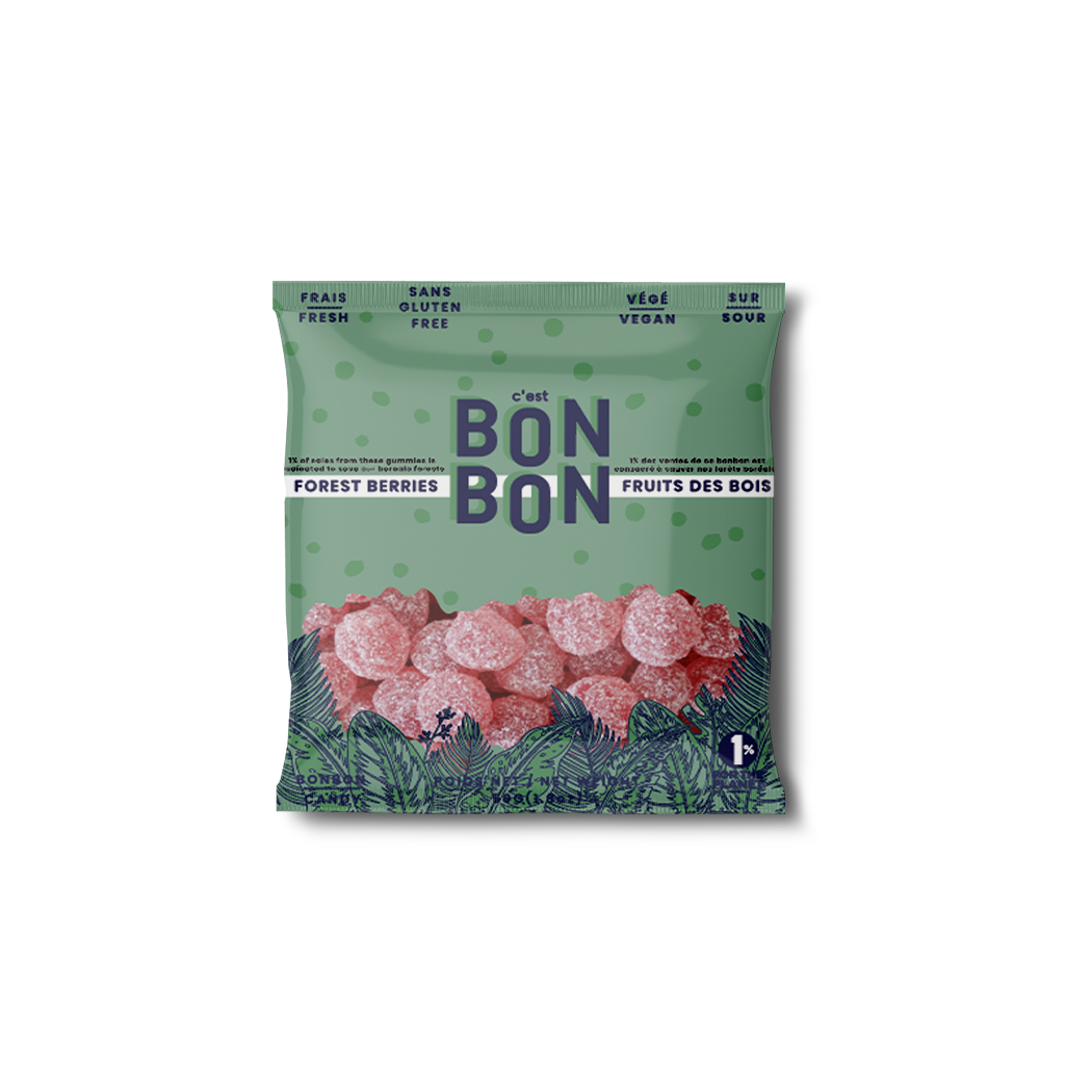 vegan forest berries {gluten free}gummy candies