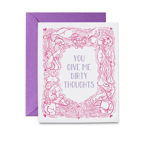 you give me dirty thoughts card