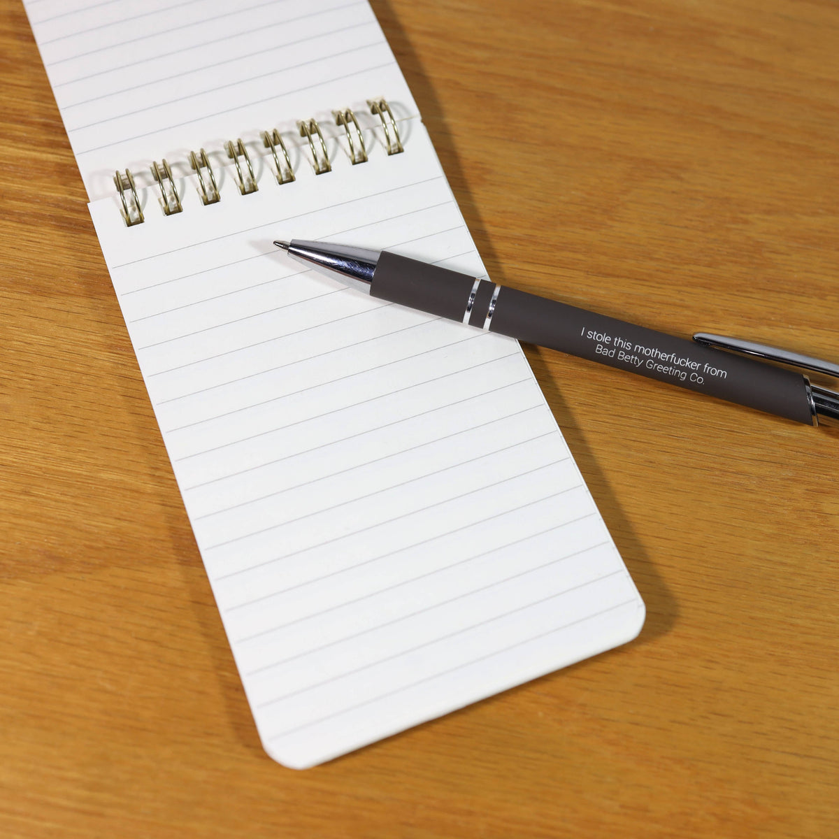 ew, people - funny 3x5 spiral memo notepad