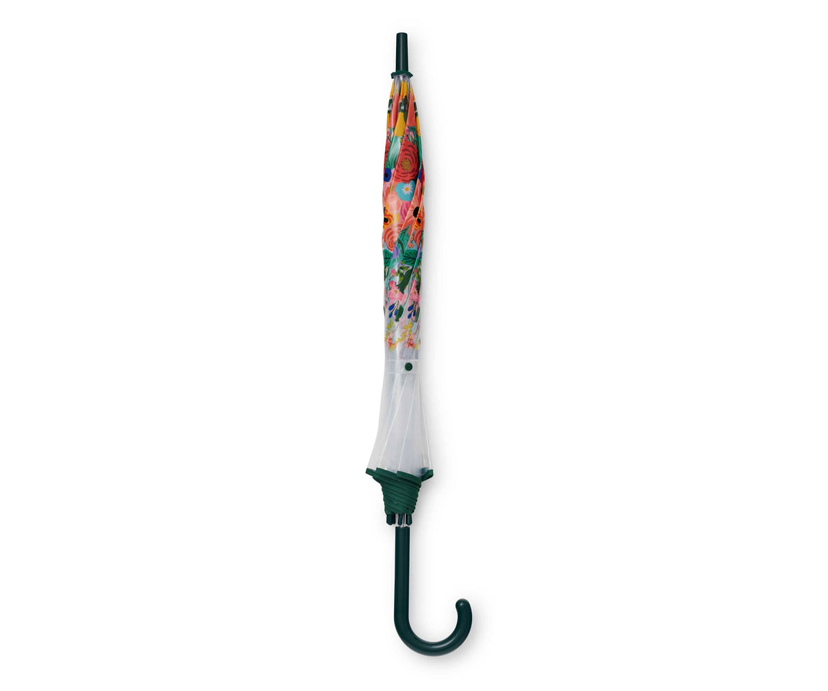 garden party clear umbrella