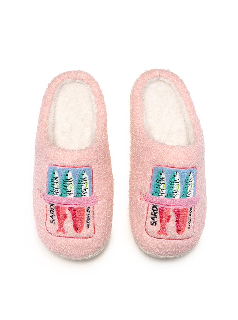 canned sardines slippers