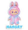 labubu hangry sticker