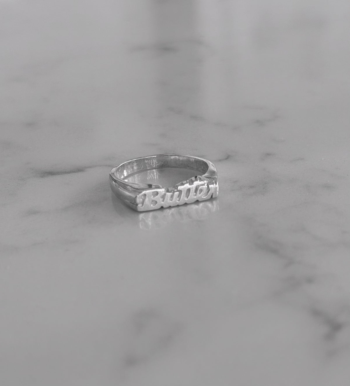 butter ring {sterling silver}