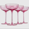 colored coupe {set of 4} assorted colors