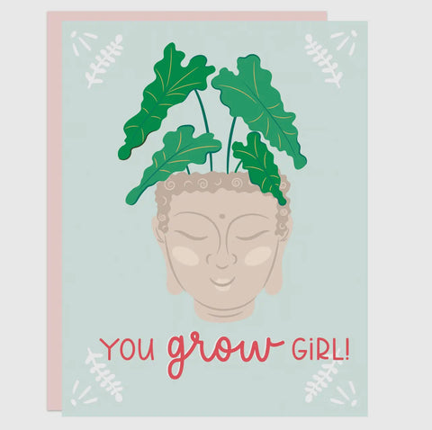you grow girl card