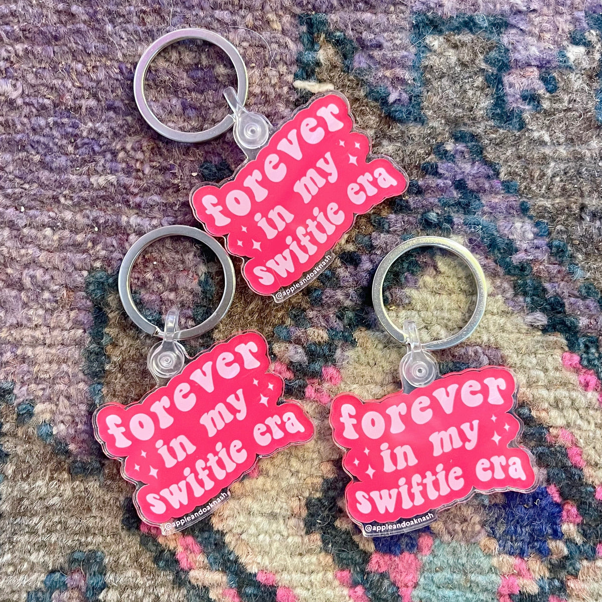 forever in my swiftie era keychain