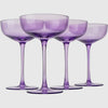 colored coupe {set of 4} assorted colors