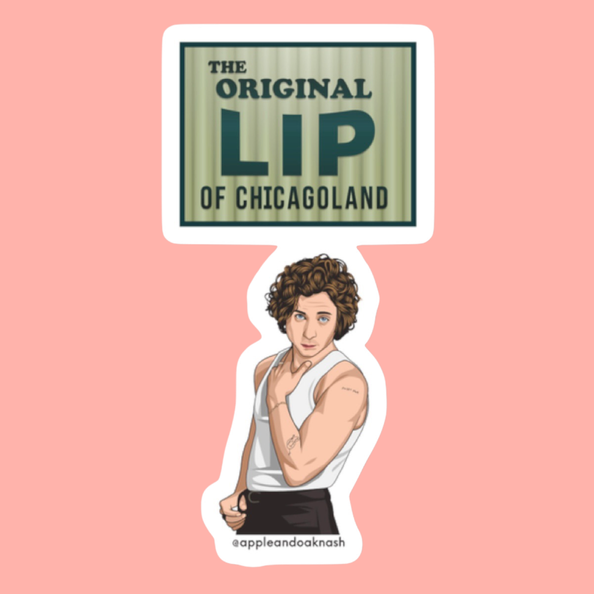 the original LIP of chicagoland sticker