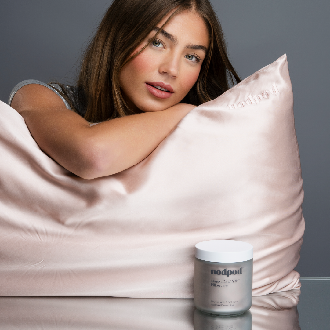 mineralized silk™ pillowcase {queen / petal}
