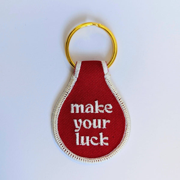 make your luck keychain