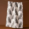 nocturne {owls} tea towel