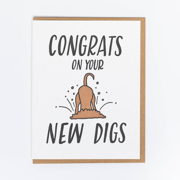 congrats on your new digs card