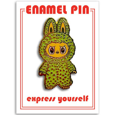 labubu green grape pin