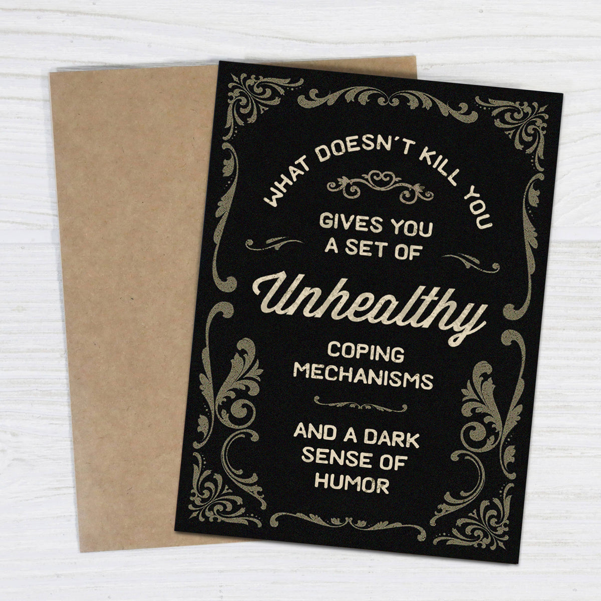 what doesn’t kill you card