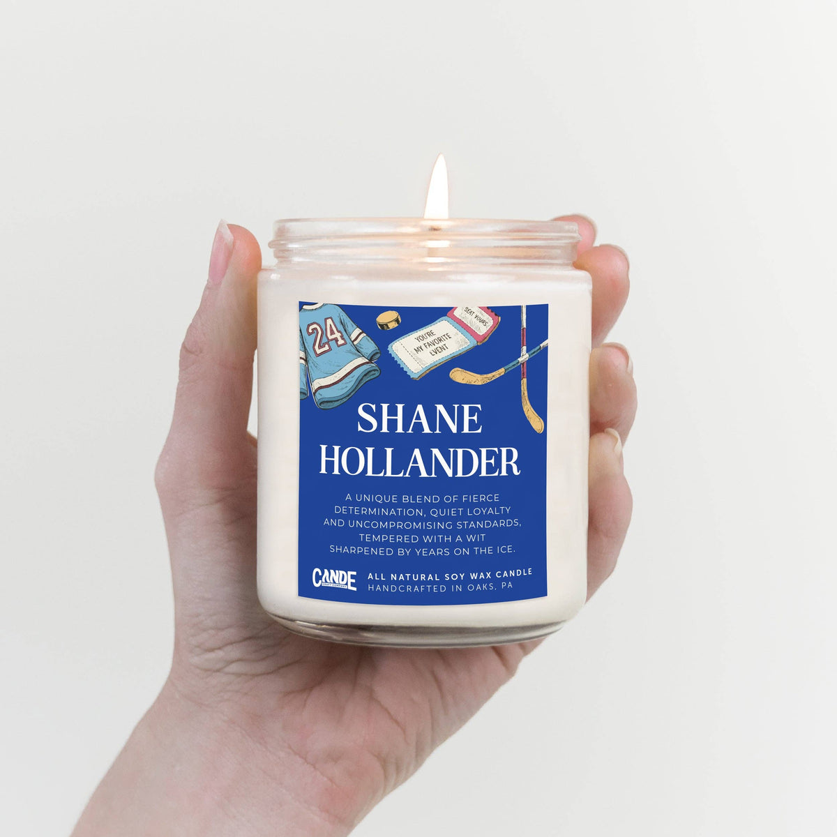 shane hollander large candle