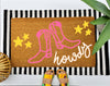 howdy {boots} doormat