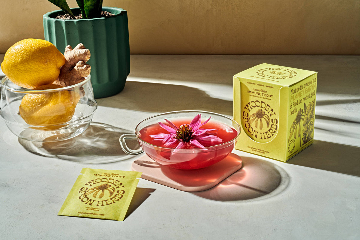 lemon ginger immune toddy