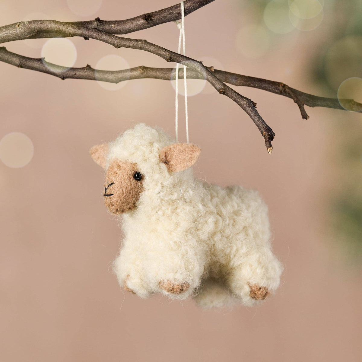 sano wool sheep ornament