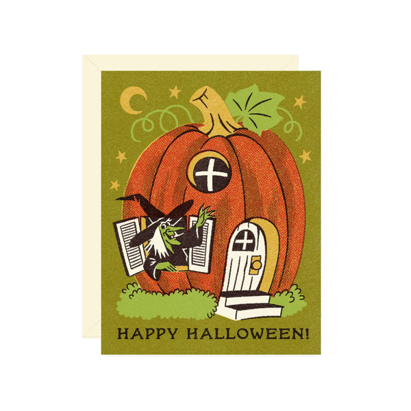happy halloween card