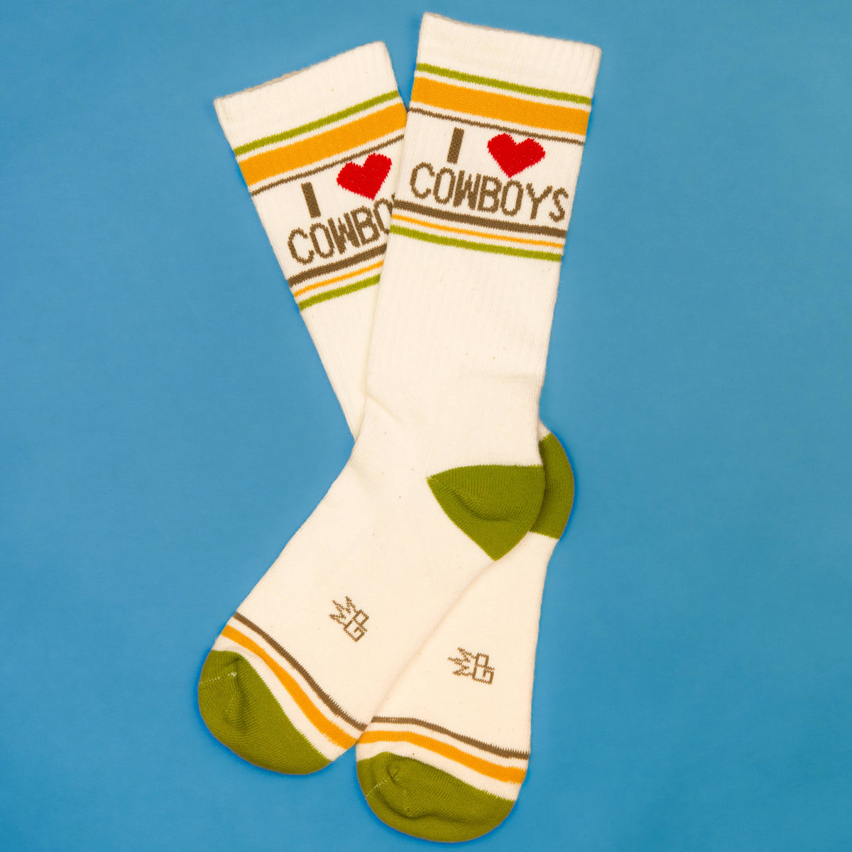 i ❤️ cowboys crew socks