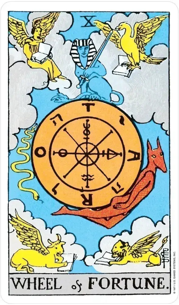 the miniature Rider-Waite® tarot deck