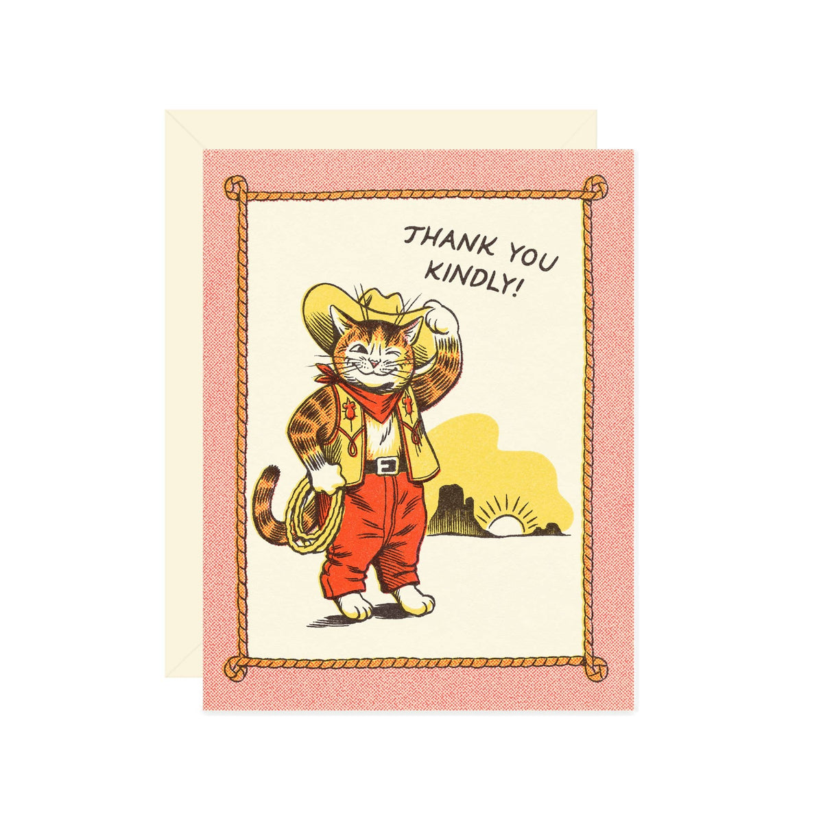 thank you kindly card