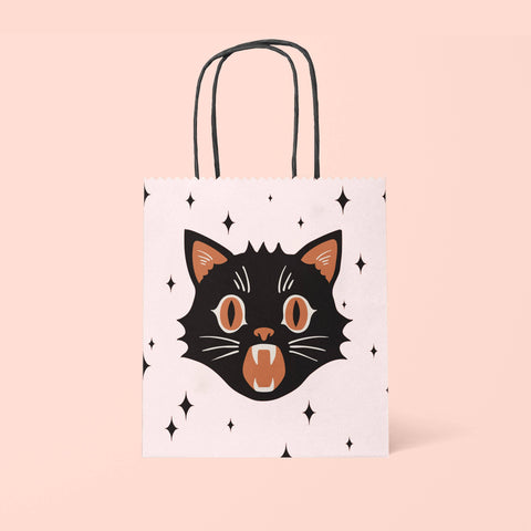 spooky kitty {mini} gift bag