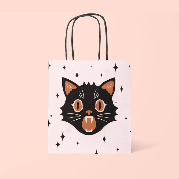 spooky kitty {mini} gift bag