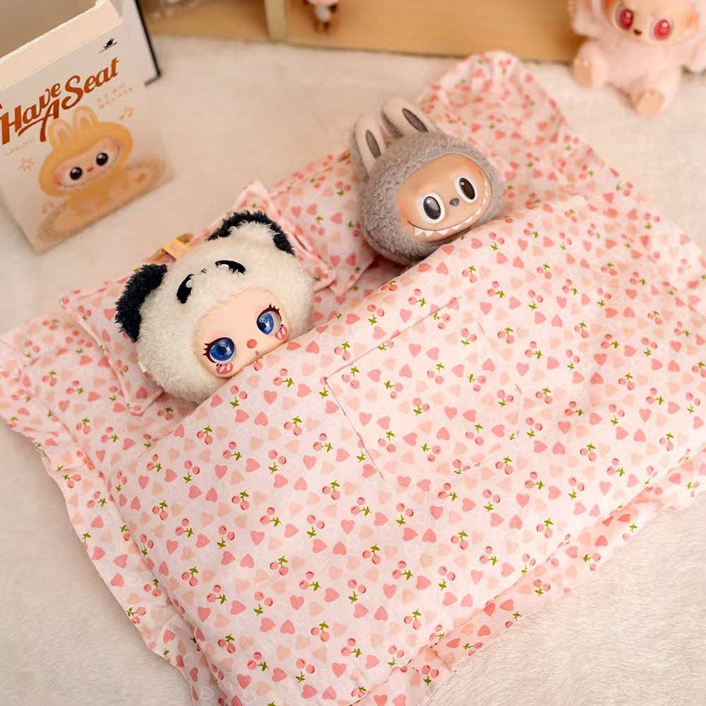 labubu sleeping bag set