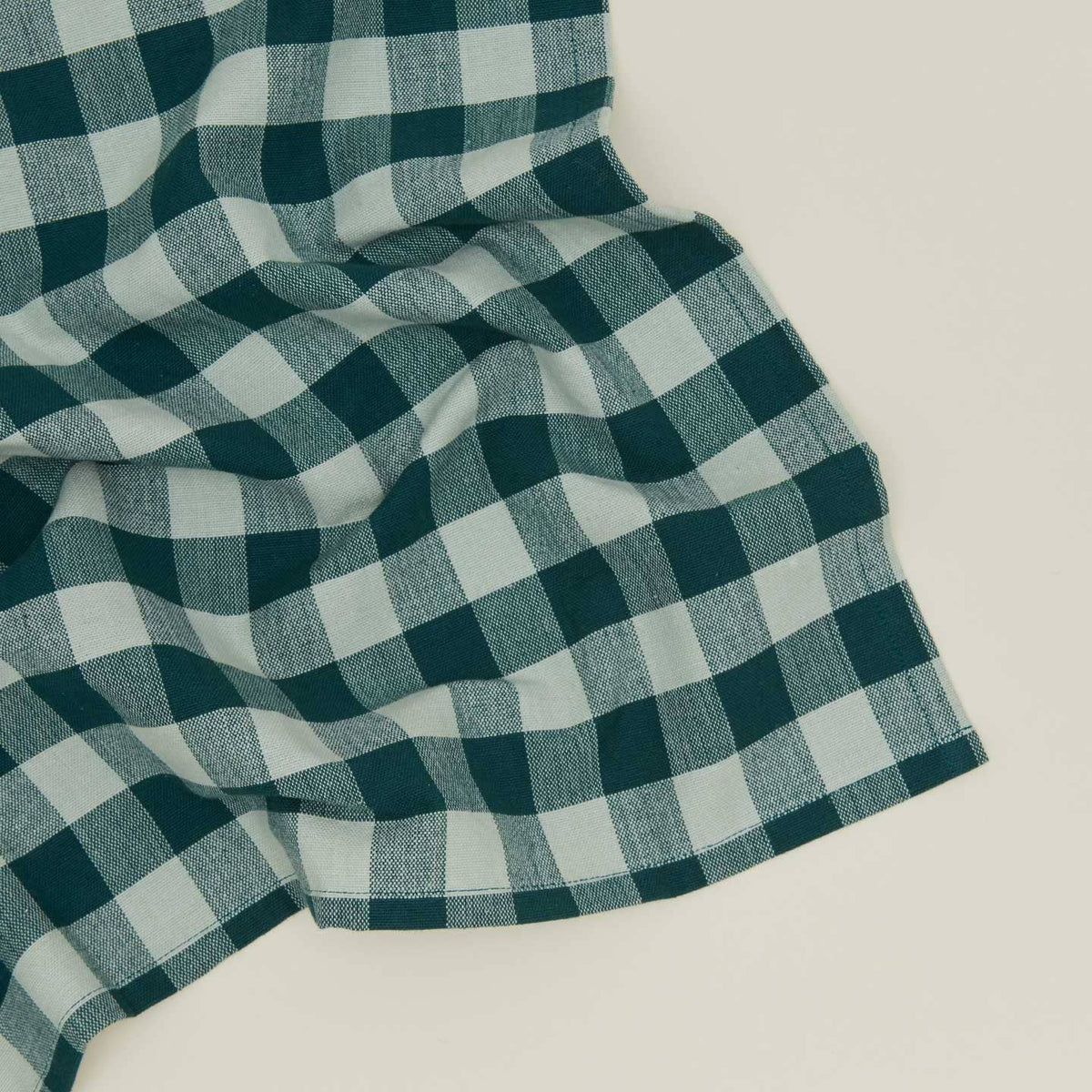 gingham {sky/peacock} dinner napkins {set of 4}